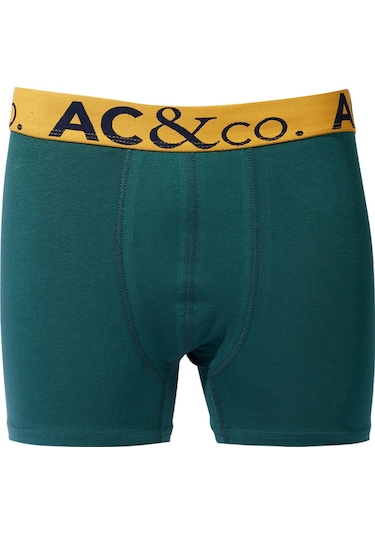 Ac&Co / Altınyıldız Classics Erkek Karısık Pamuklu Esnek Desensiz 5'Li Boxer Paketi Ac&Co / Altınyıldız Classics Erkek Karısık Pamuklu Esnek Desensiz 5'Li Boxer Paketi