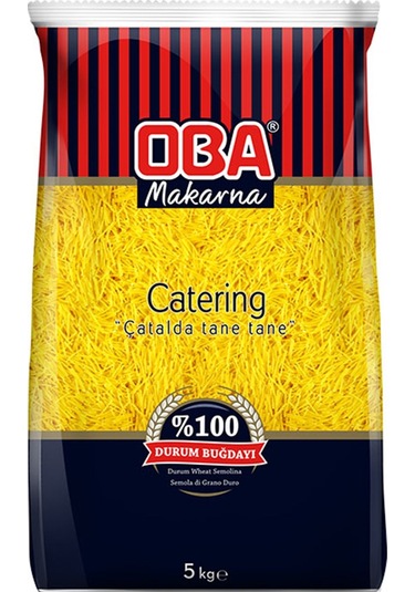 Oba Makarna Catering Tel Şehriye 5 KG