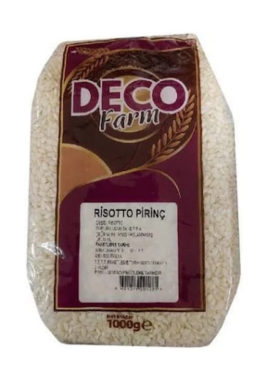 Deco Farm Risotto Pirinç 1 KG