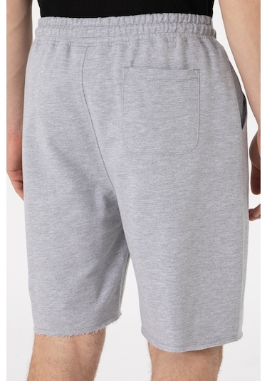 U.s. Polo Assn. Erkek Gri Melanj Şort Örme 50307289-vr086 GRI MELANJ