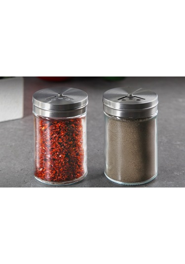 Perotti 13670 Simplico 2li Tuzluk Biberlik Baharatlık Seti 100 ML