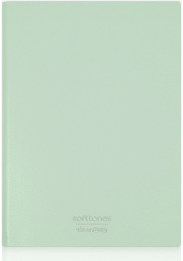 Vj Softtons Esnek Kapak Defter A6 80 Gr. Krem 96 Yp. Çizgili Yeşil