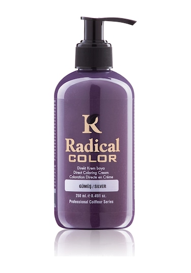 Radıcal Color Saç Boyası Gümüş 250 Ml
