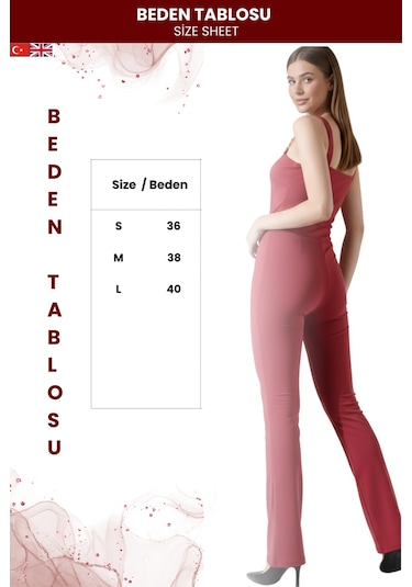 Zedefx Kadın Önü Zincir Detaylı Tulum Pembe