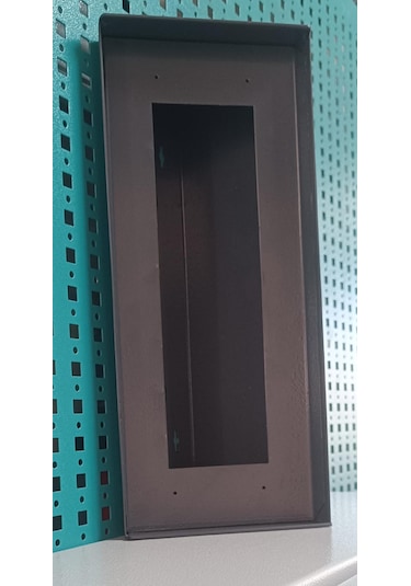 Açılı Diafon 15x35x10,5 Ap4 Zil Paneli, Metal Yön Çevirme Ve Koru