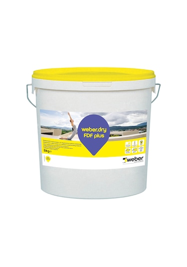 Weber Weberdry Fdf Plus Su Yalıtım Malzemesi 5 Kg (Beyaz)