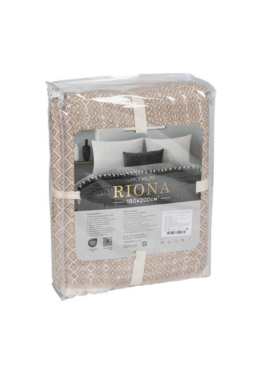 Battaniye Pamuk Riona 180x200 Cm Bej