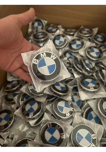Bmw E93 68mm Jant Göbeği 4lü Set Metal Logo 129