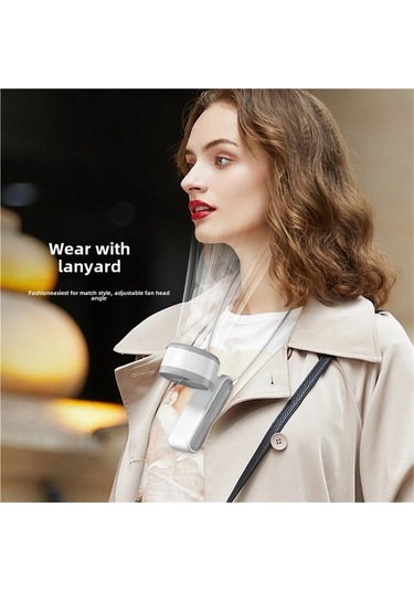 Jialan Usb Şarj Edilebilir Kablosuz El Fanı 5 Seviye Yüksek