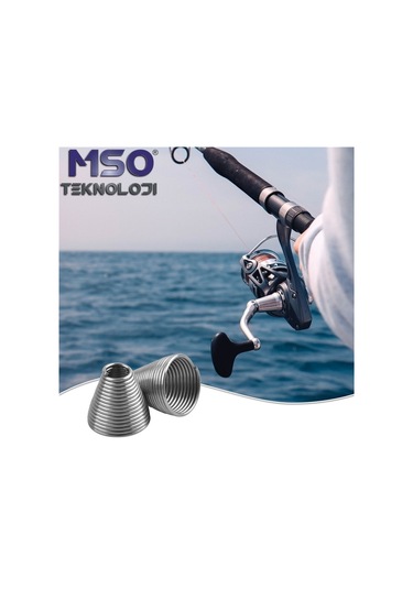 MSO Olta Balıkçılık Paslanmaz Çelik Kurşun Takılma Önleme Spiral