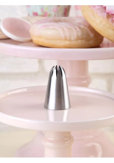 Bonbon Pastacılık Ucu Kapalı Yıldız 1g 235258054 Gri