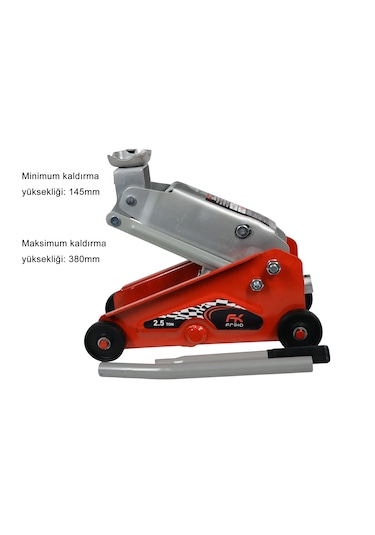 Fk Friko 2.5 Ton Timsah Kriko -suv Araç İçin İdeal