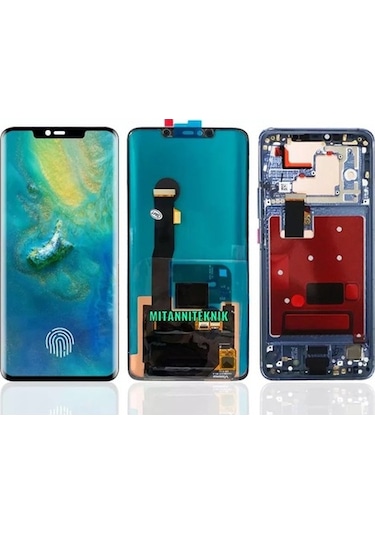 Huawei Uyumlu Mate 20 Pro Ekran Lcd Dokunmatik Çıtalı