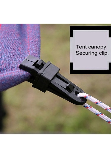 Novahub 20 Adet Açık Çadır Tenteleri Rüzgar Geçirmez Sabitleme Klip Çok Fonksiyonlu Rüzgar Halat Toka Yellow Sarı Sarı