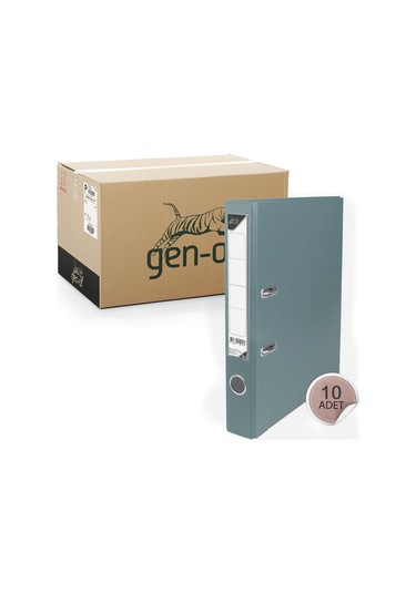 Gen-of Plastik Klasör Dar Mavi 10 Lu