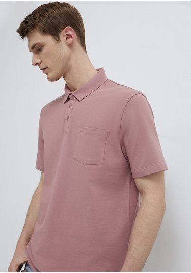 Mavi - Cepli Pembe Polo Tişört 0613465-70948