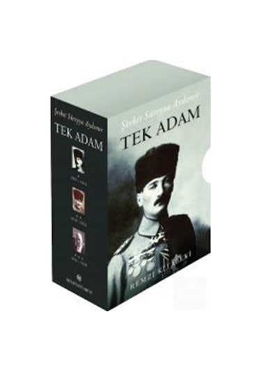 Tek Adam Mustafa Kemal (3 Cilt Takım) (Büyük Boy) / Şevket Sür... 9789751419576