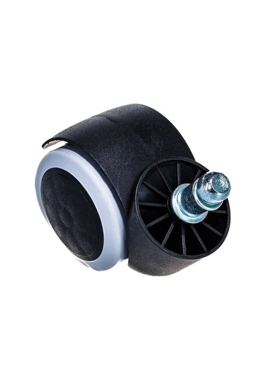 Km-market Evrensel Kauçuk Tabanlı Sandalye Tekerlekleri 279949930 Siyah