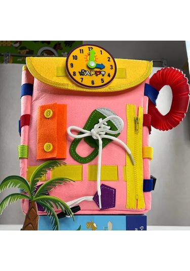 Patlayıcı Monterey Çocuk Çantası Çocuk Sırt Çantası Yeni Çocuk Çantası Yeni Hissettim Bej