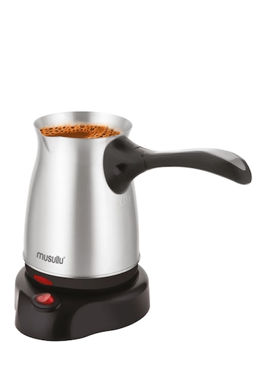 Musullu MSL-CM212 Elektrikli Cezve Çelik Katlanır Kulp