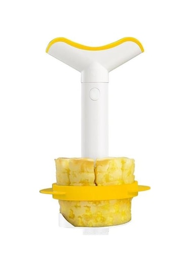 Vacu Vin Ananas Dilimleyici Beyaz/sarı Beyaz