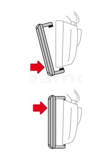 Lampa Convex Iç Ilave Makaslı Bombeli Ayna 240X65Mm 65496