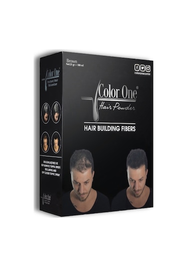 Color One 25 Gr+ 100 Ml Sprey Hediyeli Set 4 Renk Topik Saç Tozu