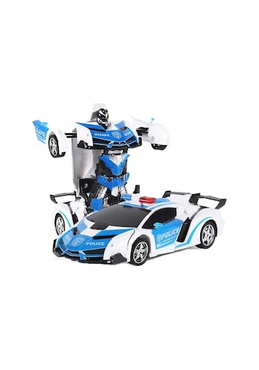 Uzaktan Kumandalı Robota Dönüşebilen Araba - 360 Derece Rotasyon
