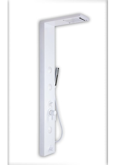 Sam Banyo Fırat Duş Paneli White Style Beyaz