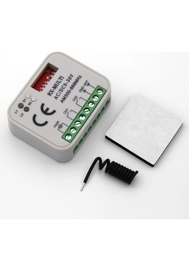 Pazly Lz-068 Garaj Kapısı Döner Kodlu Uzaktan Kumanda Alıcı, 9-30v, 300mhz-868mhz, Çok Frekanslı