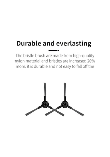 Leasetake Dreame Mova E10/ E20 Plus Elektrikli Süpürge Aksesuarları İçin Yedek Parça Ana Yan Fırça Hepa Filtre Paspas Pedi