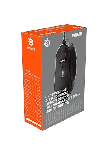 SteelSeries Prime+ Plus RGB Optik Gaming Oyuncu Mouse