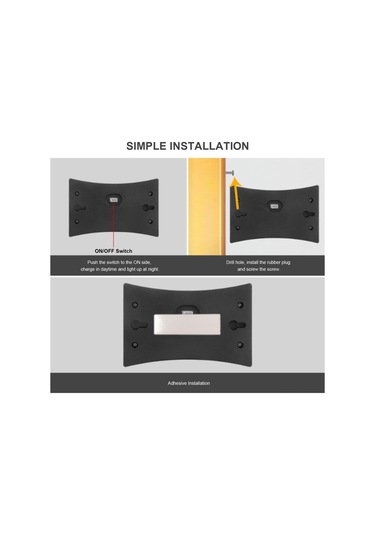 Monyee Güneş Enerjili 4'lü Led Duvar Lambası - Dış Mekan İçin Ip65 Su Geçirmez, Çelik Yapı, Beyaz Işık, Bahçe Ve Bahçe Aydınlatması Beyaz