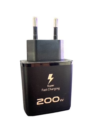 Yk Design Yk-sr62 200w Usb+pd Şarj Başlığı Ve Typec-typec Kablo