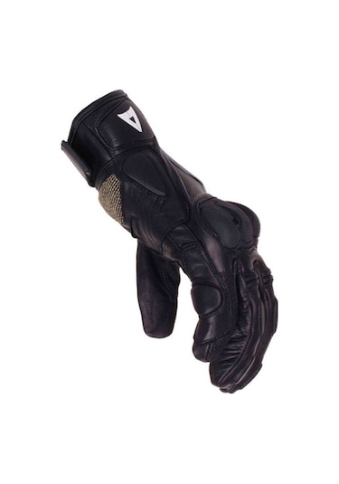 Venom Motosiklet Deri D1 Kısa Full Koruma Leather Motorcu Eldiveni