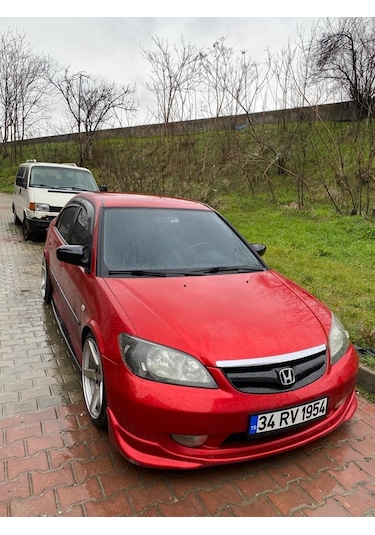 Honda Civic 2002 2005 Vtec 2 Yarasa Ayna Kapak Parlak Siyah