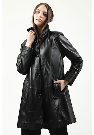 Dericlub Donna Gerçek Deri Kadın Kaban (474084309)