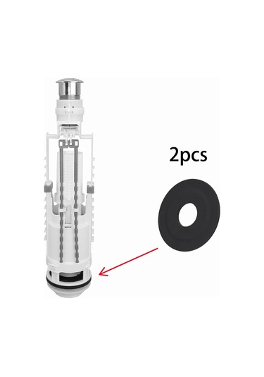 Suntek 2x Sifon Vanası Conta Halkası Kolay Takılır Aşınmaya Siyah