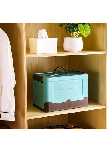 Gateesat Büyük Kapasiteli Katlanır Hafif Pp Yatak Altı Saklama Kutusu Sarı Sarı