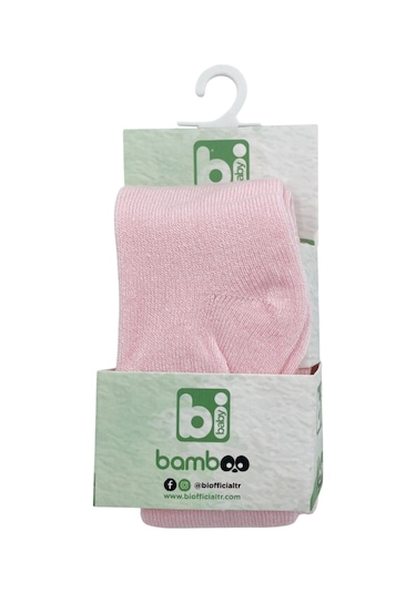 Bibaby Bambu Külotlu Bebek Çorabı 68123 Pembe