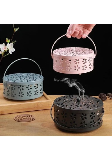 Xindoker Demir Sineklik Tütsü Tutucu, Bronz Renk, 1 Adet - Sivrisinek Savar Pratik Çözüm Altın