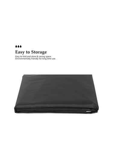 Konesam Siyah 30x46x153 Cm Oxford Kumaş, Su Geçirmez, Toz Koruyucu, Dış Mekan Çadır Koruyucu Örtüsü Çok Renkli