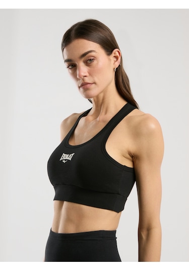 Everlast Ever Essentials Siyah Kadın Pamuk Sporcu Sütyeni Siyah