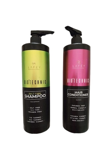 Lafey Professional Bio'technic Şampuan 1 L + Saç Kremi 1 L