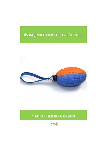 Diş Temizleyici Eğlenceli Köpek Diş Kaşıma Oyun Topu