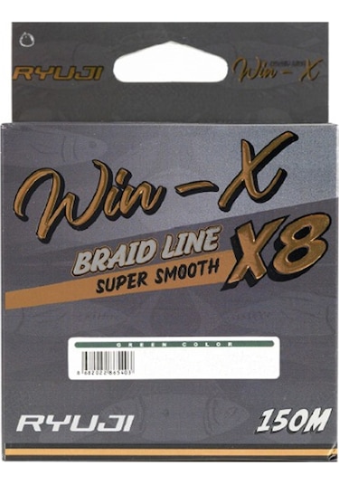 Ryuji Win-x 8b Green 150m İp Misina 0,06mm 0.06mm