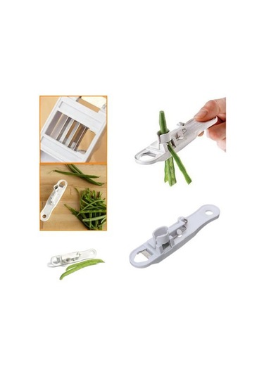 4'lü Fransız Yeşil Fasulye Bıçağı Seti Çok Amaçlı Sebze Doğrayıcı Diğer