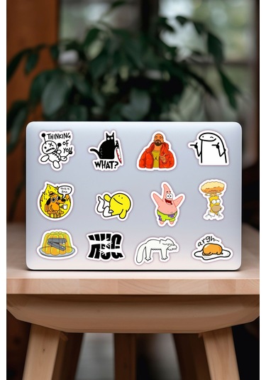Laptop Notebook Tablet Sticker Seti Model 10