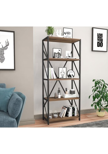 Wınd Kitaplık Ceviz