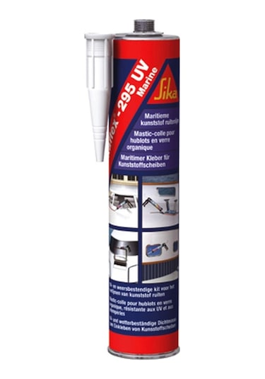 Sikaflex 295 Uv Cam Yapıştırma Mastiği Kartuş 300ml Siyah
